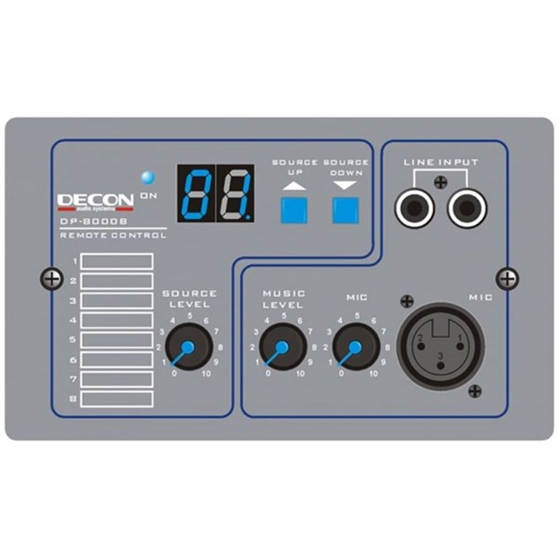 Decon DP 8000B Uzak Bağlantı Paneli