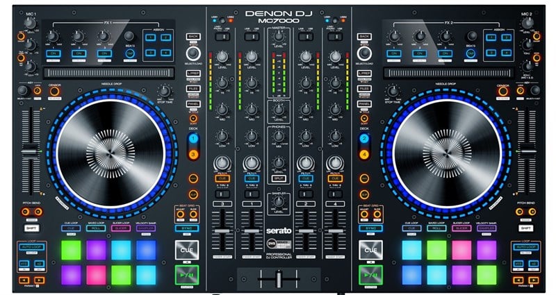 Denon DJ MC7000 Profesyonel Çift Ses Kartlı DJ Controller