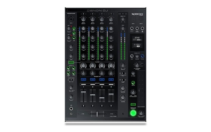 Denon X1800 Prime 4-Kanal Profesyonel DJ Mikser