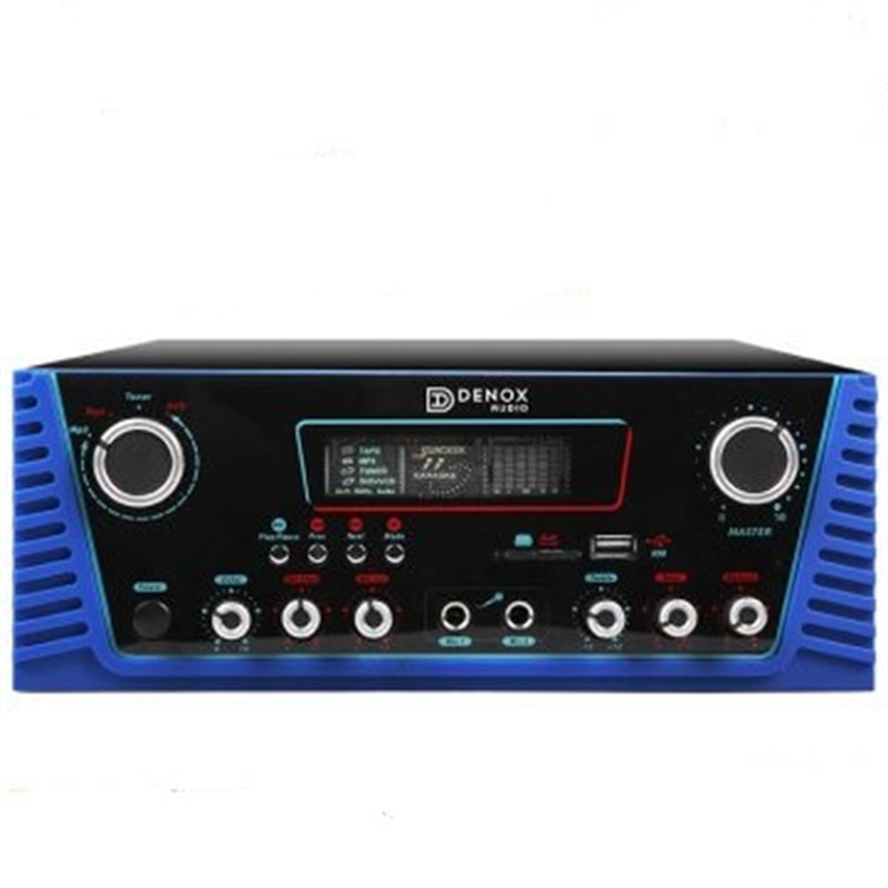 Denox DX-707B - 2x75 Watt Bluetooth,VDF Ekran,Mp3 Çalar Stereo Amfi