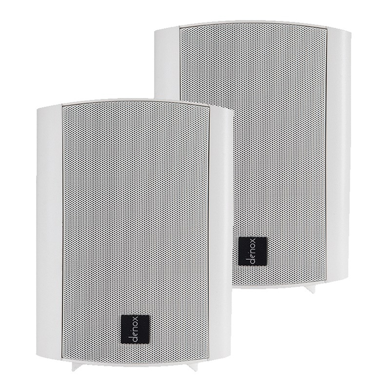 Denox Studio 4W - 6 inç 200W 100V 8 Ohm Duvar Hoparlörü - Takım Beyaz