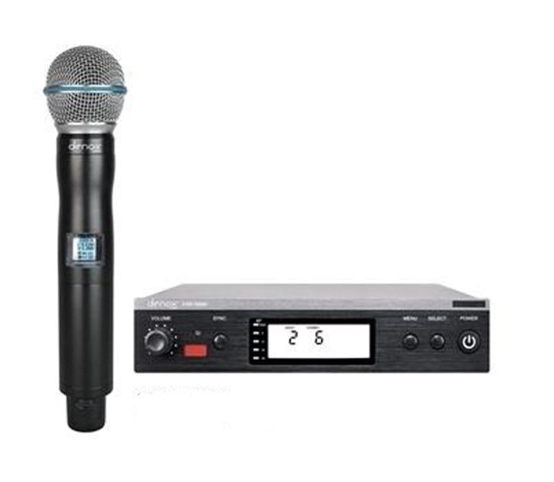 Denox VXR-1000H 16 Kanal Uhf El Tipi Kablosuz Mikrofon