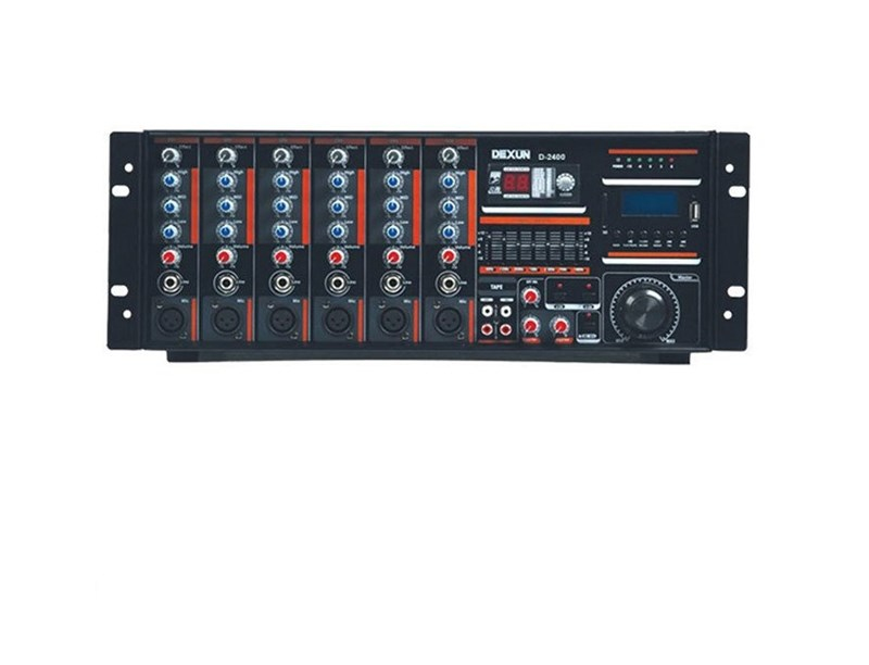 Dexun D-2400 400W 100V 4-16Ohm Cami Amfisi