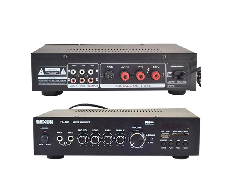 Dexun D-60 Power Anfi 60W 100V 8 Ohm