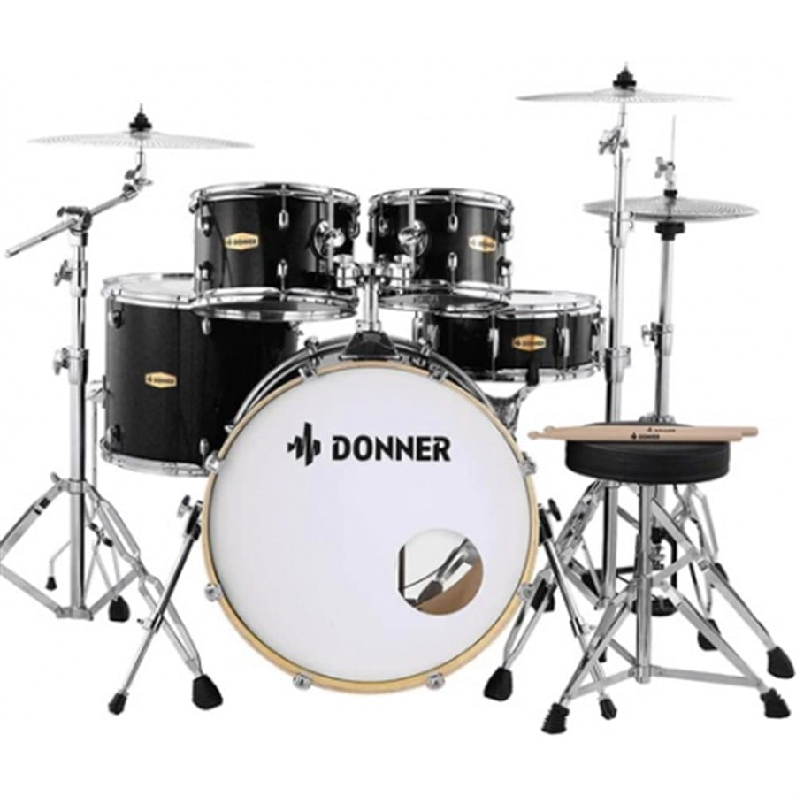 Donner DDS 520 5 Parça Akustik Davul Seti