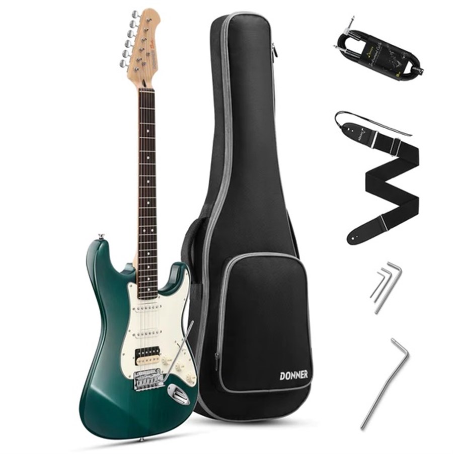 Donner DST 400 D Orta ve Profesyoneller için HSS Manyetikli Elektro Gitar