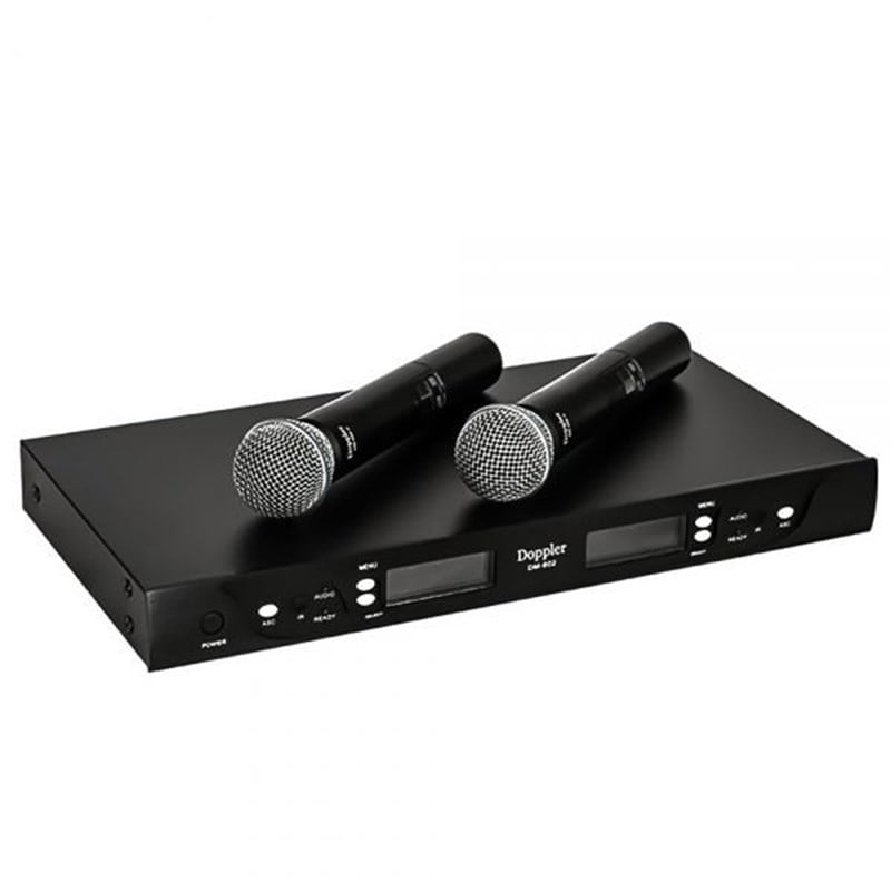 Doppler DM-602H UHF Band İki El Telsiz Mikrofon