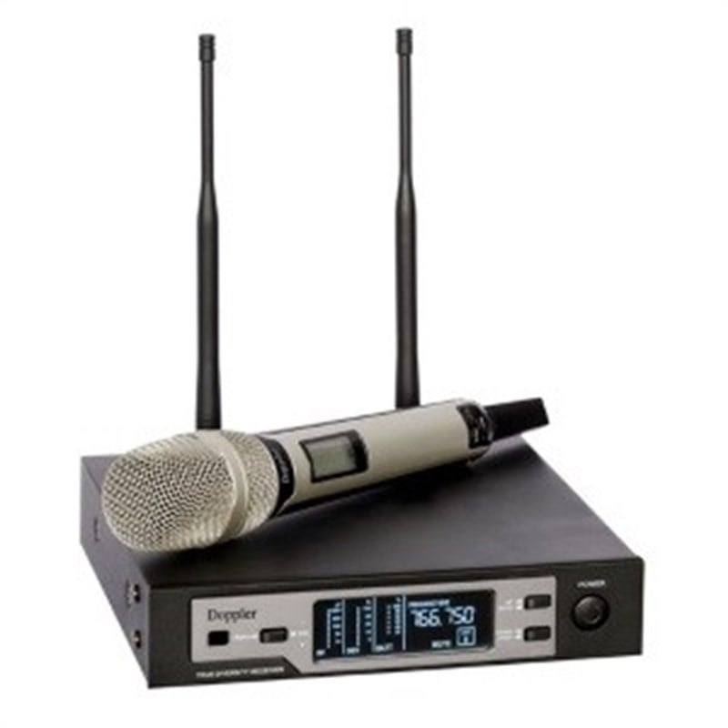 Doppler DM-801H UHF Band El Tİpi Pro Dijital Telsiz Mikrofon
