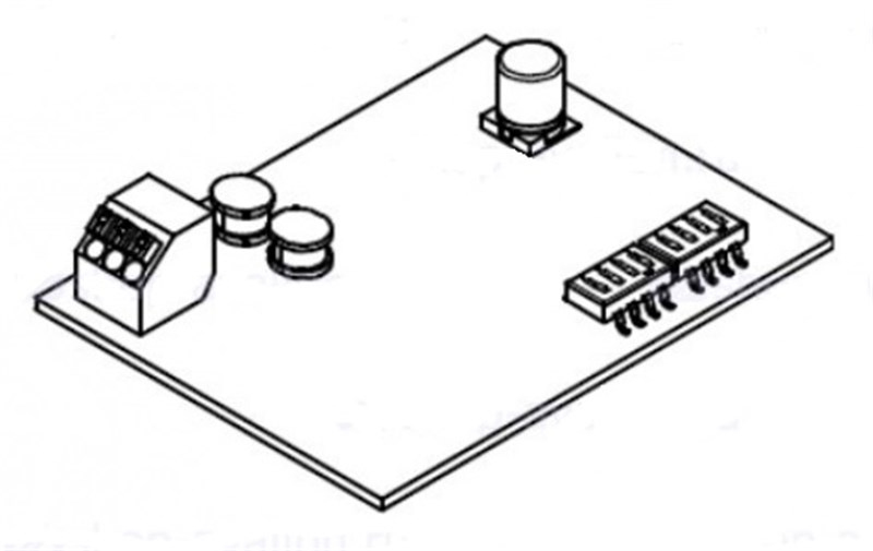 Dynacord EOL 8001 Line Supervision Board