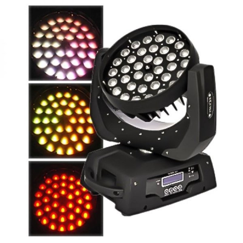 Eclips Zoom 360 Moving Head Wash 36x3 Watt Led
