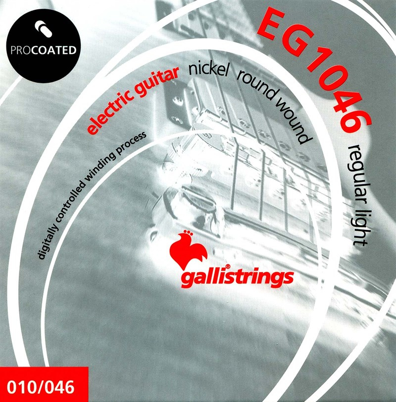 EG1046 Galli Nikel Kaplamalı Elektro Gitar Teli