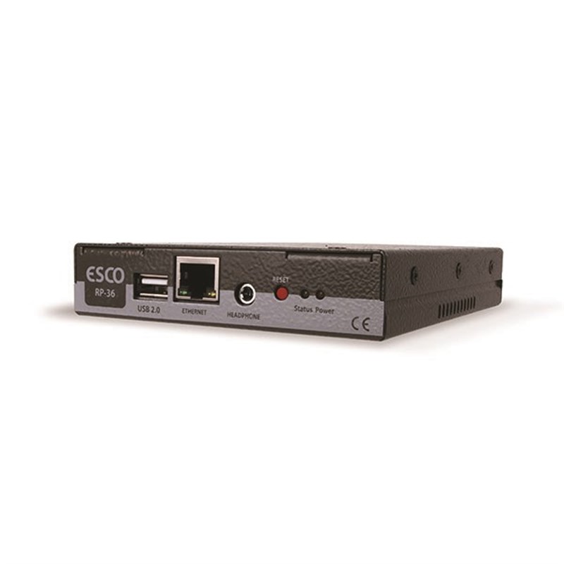 Enorm RP-36 Esco serisi Network Tabanlı Audio Decoder