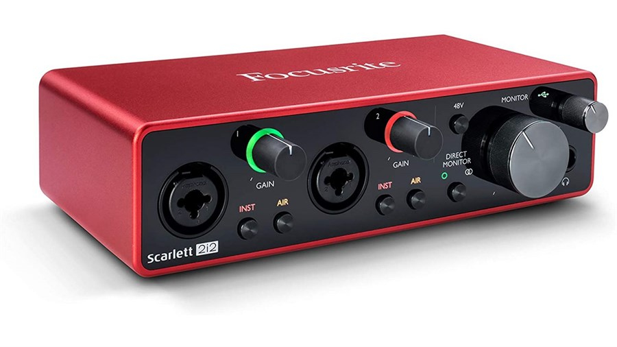 Focusrite Scarlett 2i2 Gen 3 USB 2 Preamp Ses Kartı