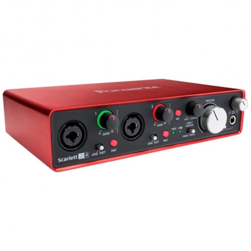 Focusrite Scarlett 2i4 USB 2 Kanallı 4 Çıkışlı Ses Kartı