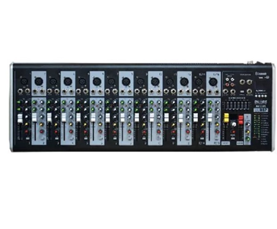 Globe Acustic GM1602FX 16 Kanal 99 Dsp Efekt Rac Tipi Deck Mikser