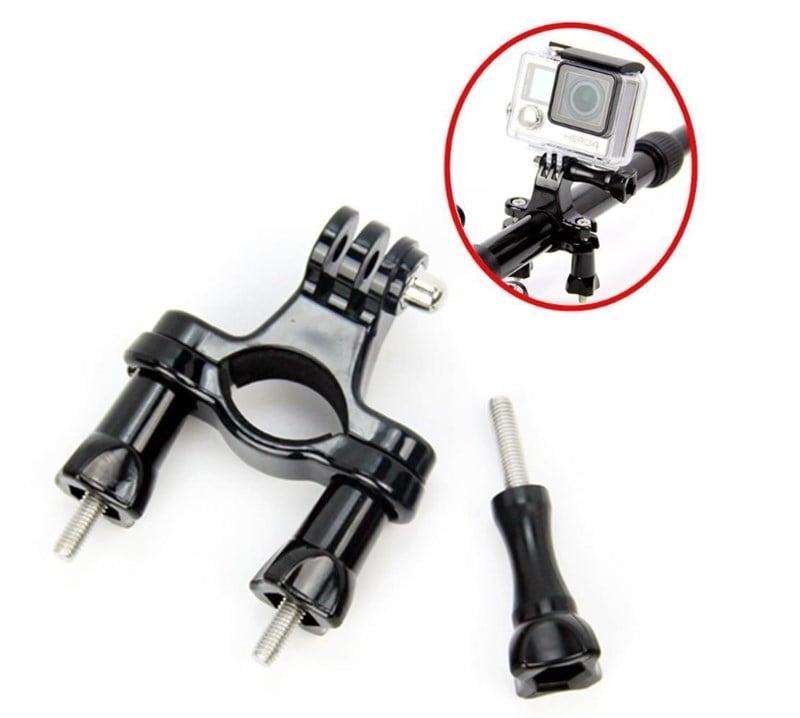 GoPro Aksiyon Kamera Motor ve Bisiklet İçin Bağlantı Aparatı