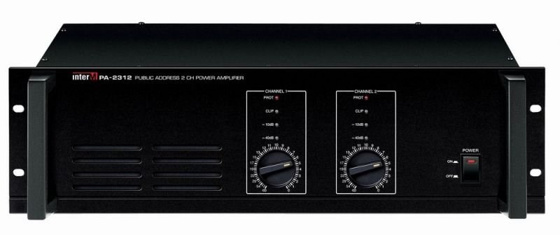 Inter-M PA-2312  2x120W/100V Amplifikatör