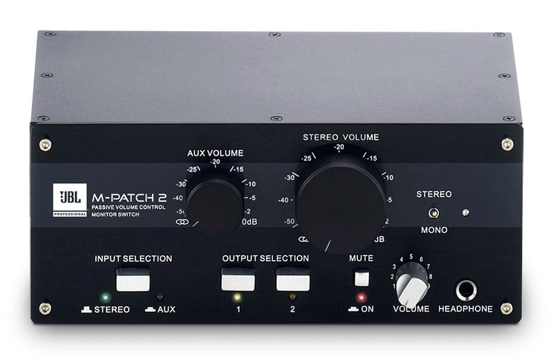 Jbj M-patch2 Multi-Channel Passive Stereo Controller and Input/Output Switch Box