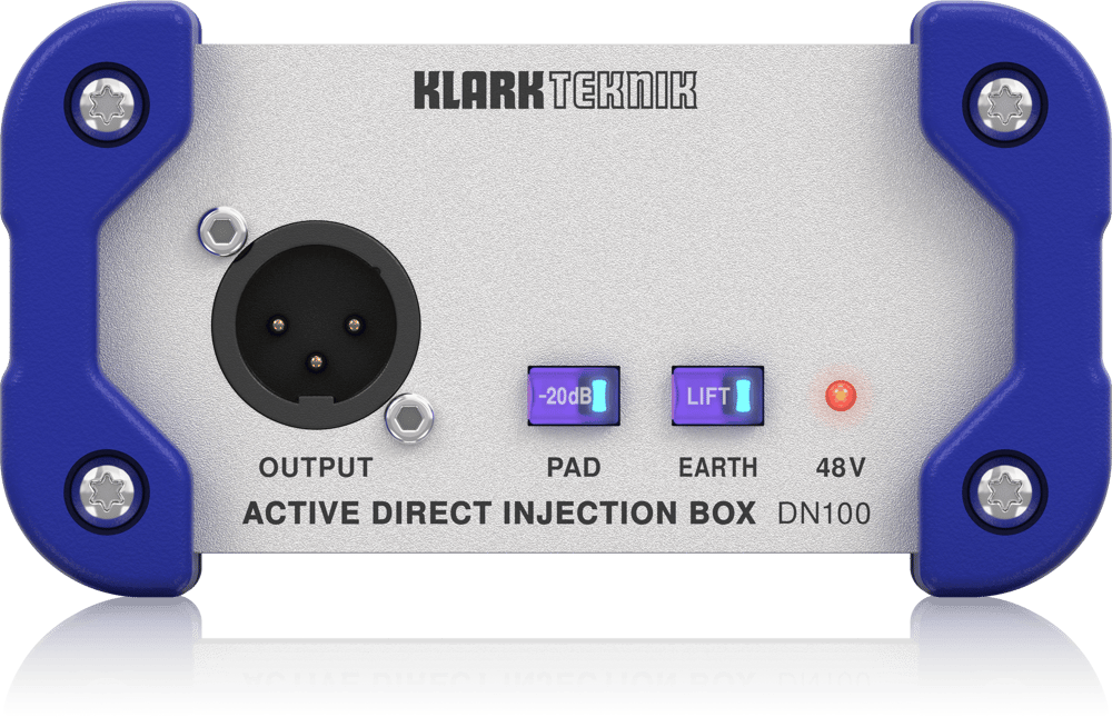 Klark Teknik DN100 30dB Aktif Direct Box