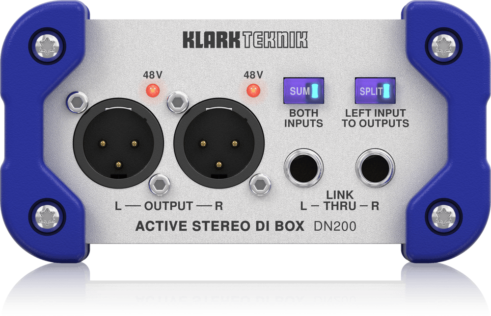 Klark Teknik DN200 Aktif Stereo Direct Box