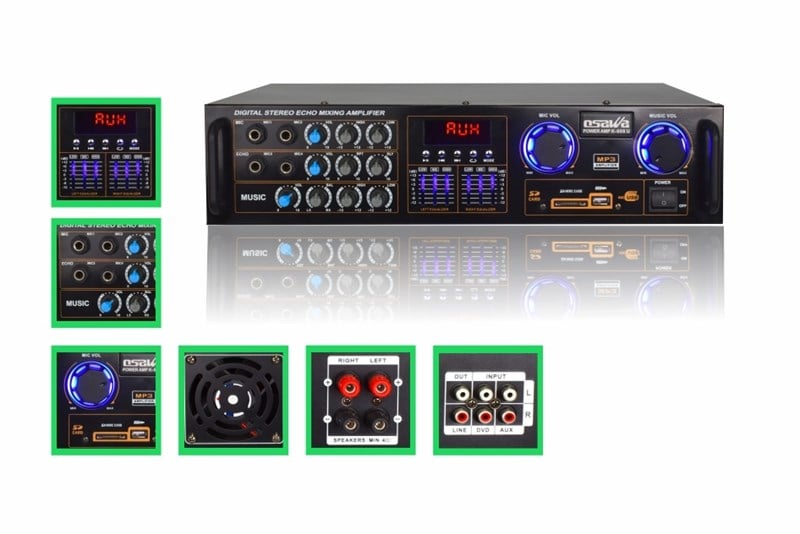 König K-009U 100 Watt  Usb'li Stereo Anfi