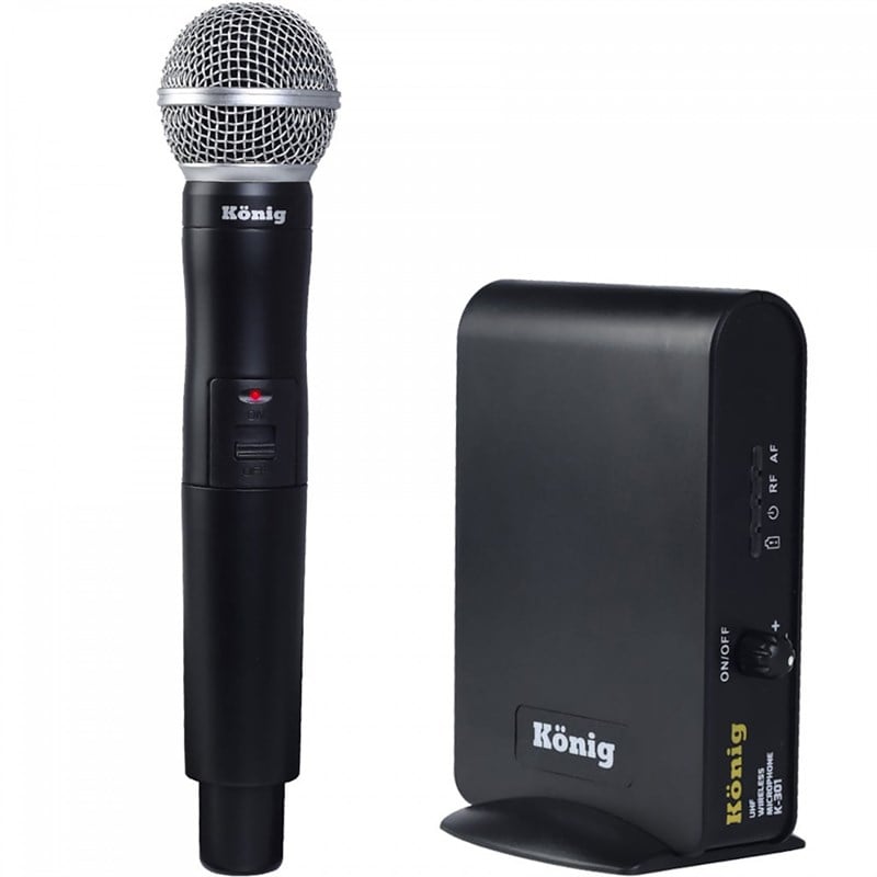 König K-301 EL UHF Kanal Telsiz Mikrofon