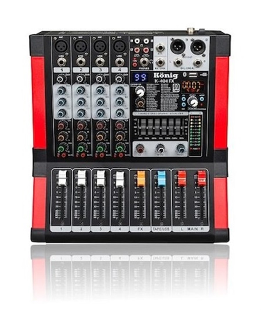 König K-404 FX DIAMOND 4 Kanal Deck Mikser