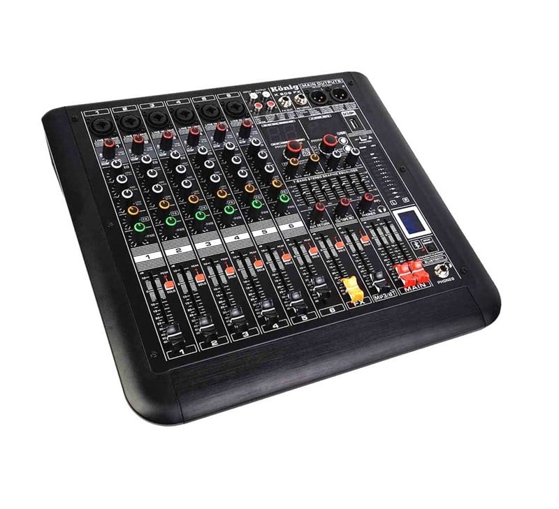 König K-606FX 6 Kanal Efekli Deck Mikser