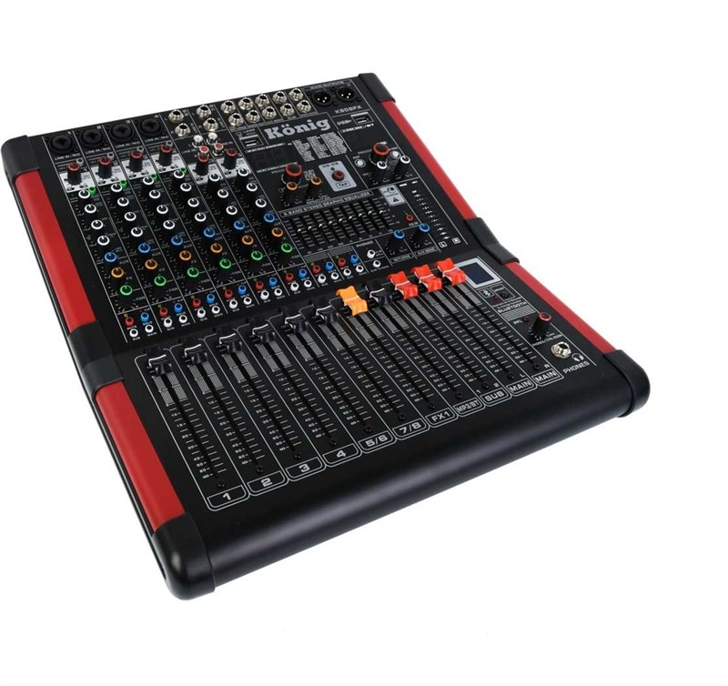 König K-808 FX 8 Kanal Deck Mikser