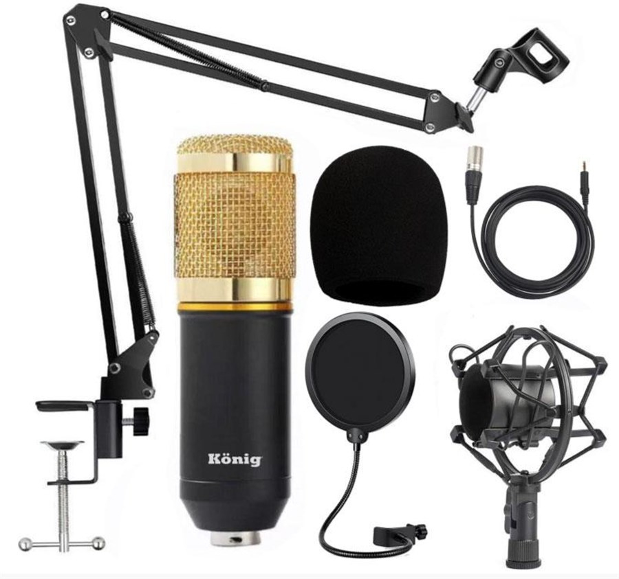 König K-SET 01 Studio Condenser Kayıt Mikrofon Seti
