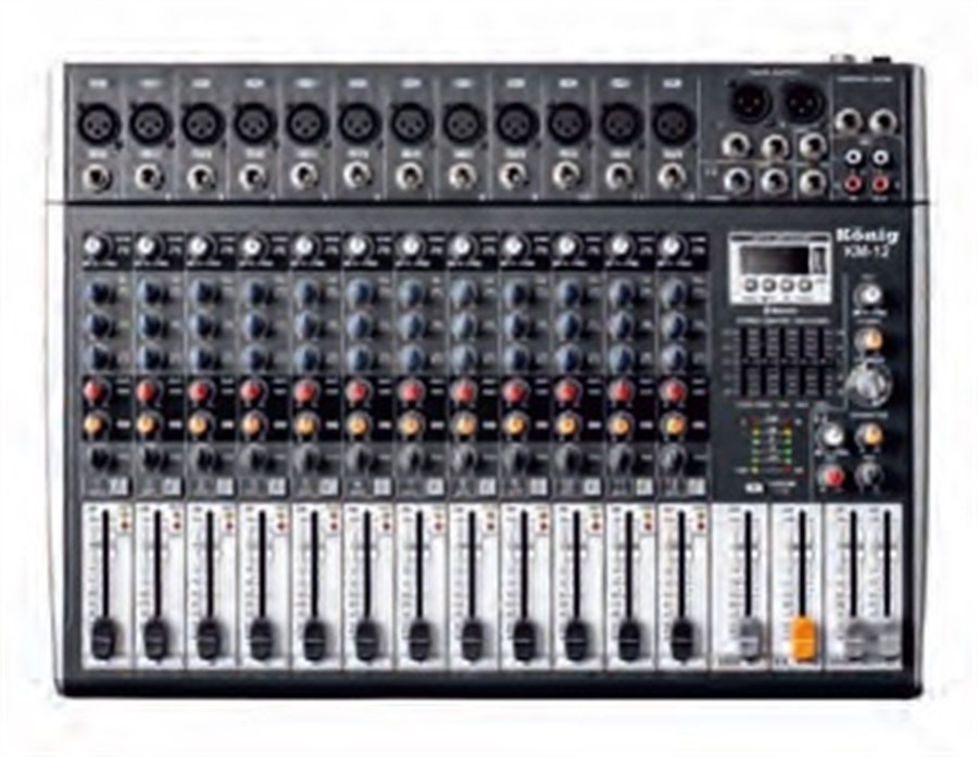 König KM-12 FX DIAMOND 12 Kanal Deck Mikser