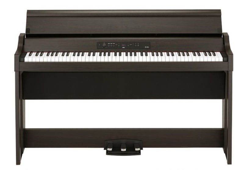 Korg G1AIR-BR Dijital Piyano (Kahve) (Tabure ve Kulaklık Hediyeli))