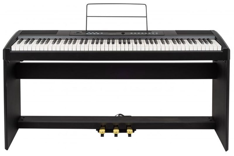 KOZMOS KPP-125BK Mat Siyah Dijital Piyano (Kulaklık Hediyeli)