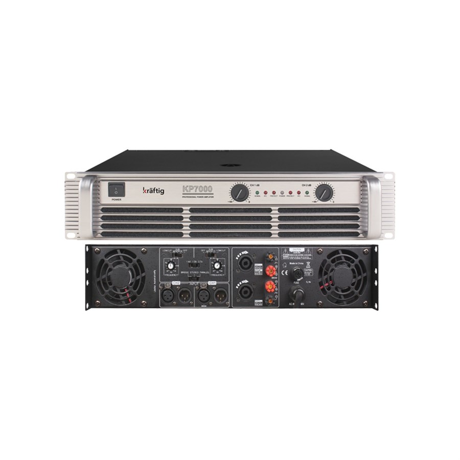 Kraftig KP7000 2x3300W 2 Ohm Dc Korumalı Power Amfi