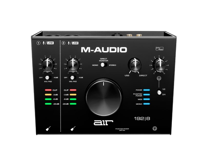 M-AUDIO AIR 192-8 Enstürman Girişli Usb'li Ses Kartı