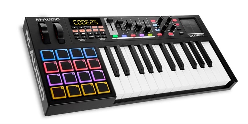 M-AUDIO CODE 25 Black Midi Klavye