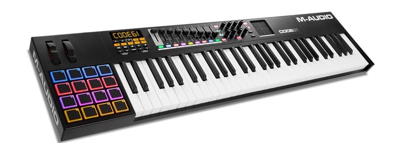 M-AUDIO CODE 61 Tuşlu Black Midi Klavye