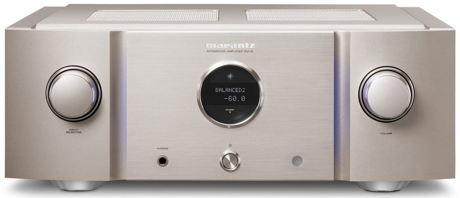 Marantz PM-10 Silver Gold Integrated Amplifier