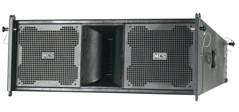 MCS LA-1015 2x10 inç 2 Yollu Line Array Hoparlör 500W/1000W/2000W