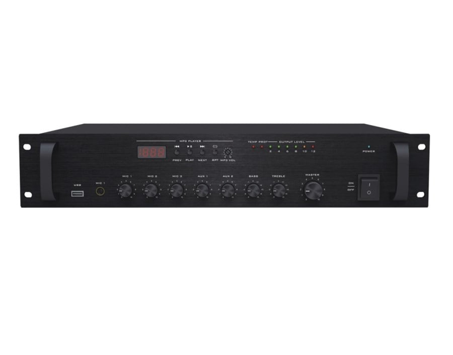 Mcs PA-300U 300 Watt USB Mikser Amplifikatör