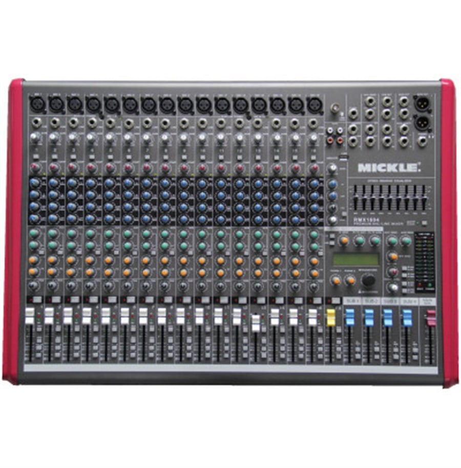 Mickle RMX1604 16 Kanal 2 Aux Usb Deck Mikser