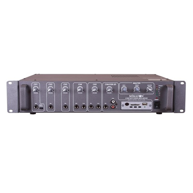 Mikafon B 5631 - 300W/100V 4-8 Ω (50/70/100V) SD/USB li Amfili Mikser