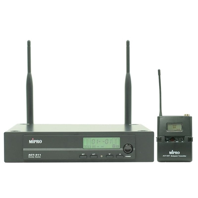 Mipro ACT 311 Yaka Tipi Kablosuz Mikrofon Seti