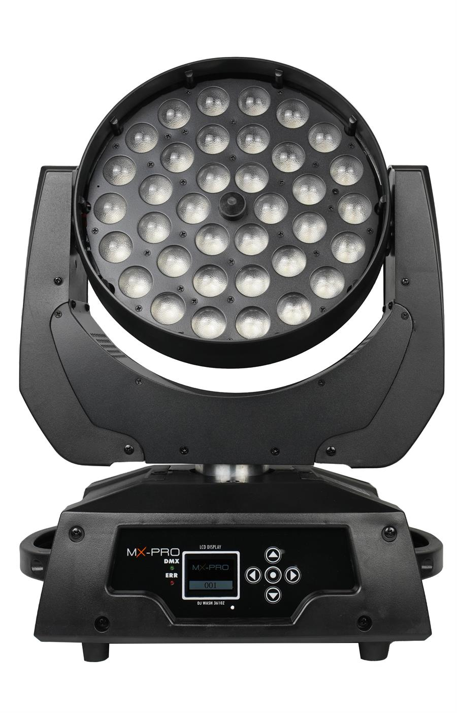 MX-PRO DJ WASH 3610Z 36X10W Led Zoom Moving Head Wash