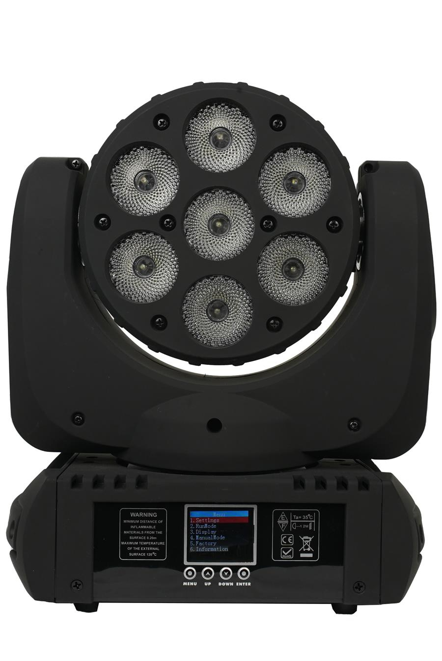 MX-PRO M712 7X12W Led Wash Moving Head
