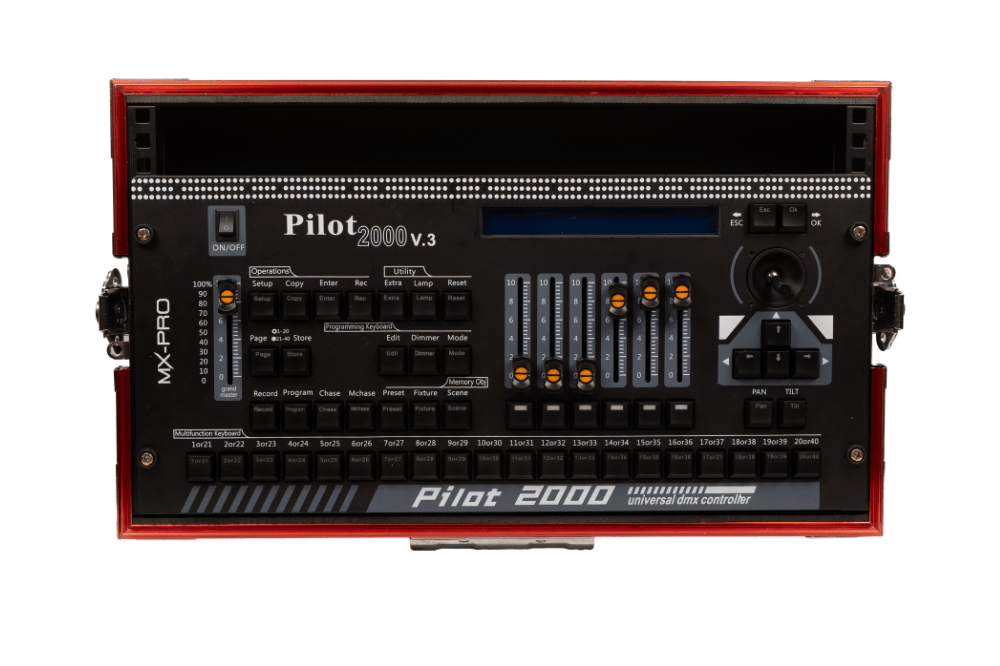 MX-PRO PILOT 2000 V3 Profesyonel Işık Kontrol Masası