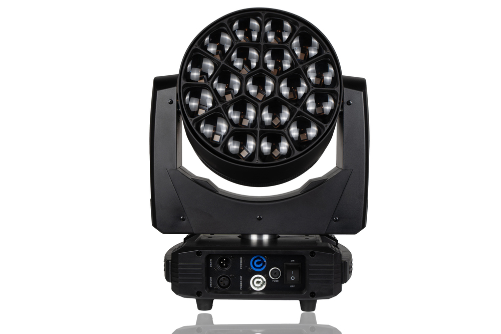 MX-PRO SURYA 1925 Wash Moving Head Light 19x25W 4in1 RGBW Leds