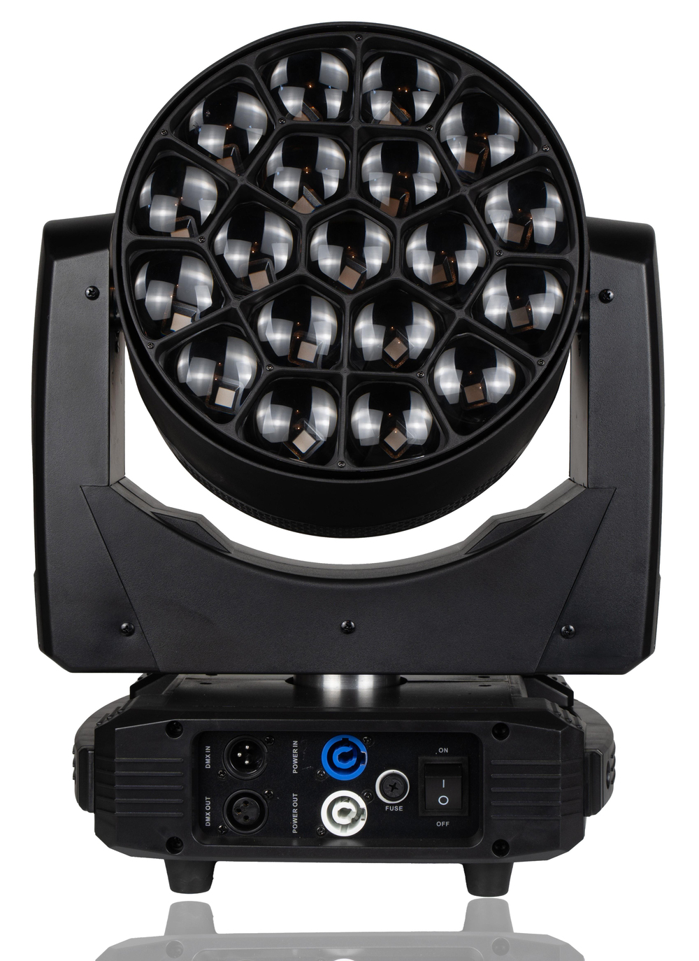 MX-PRO SURYA 1925 Wash Moving Head Light 19x25W 4in1 RGBW Leds