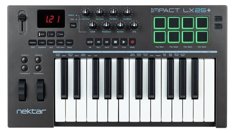 Nektar Impact LX25+ USB Midi Klavye