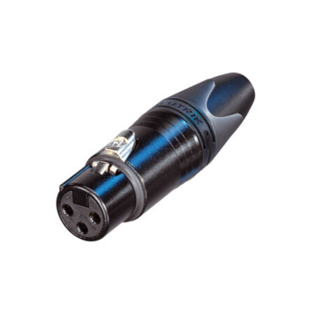 Neutrik NC3FXX-B 3 Pin Dişi XLR Kablo Konnektörü